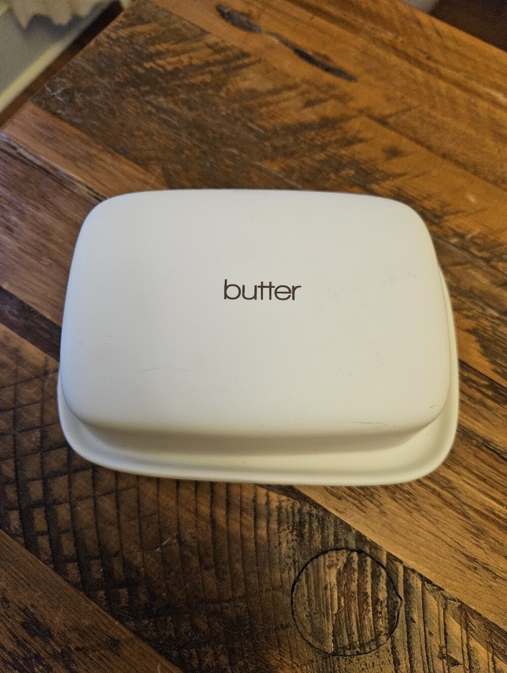 Vintage Ciroa Liquidlines Stoneware Butter Dish (discontinued)
